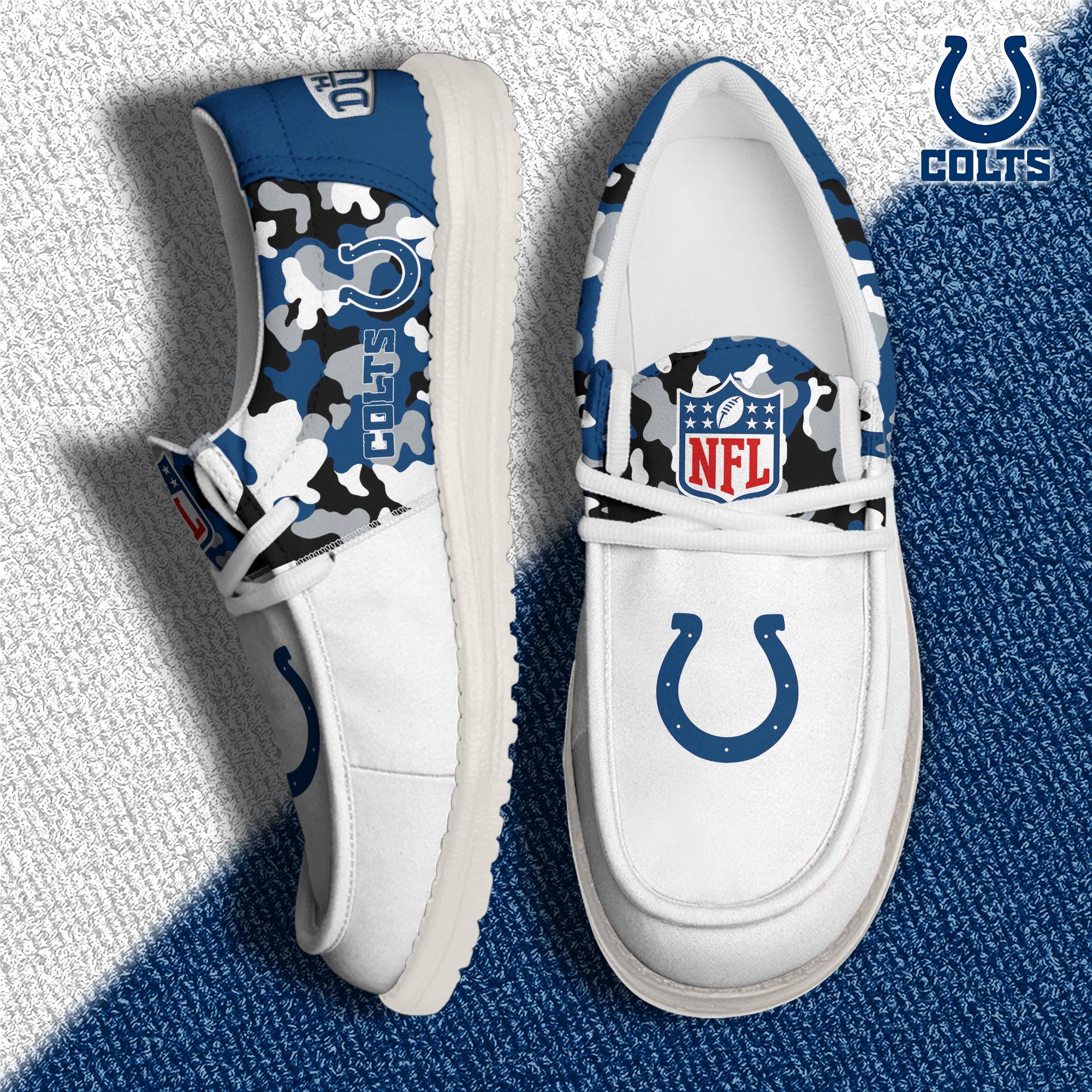 Indianapolis Colts Hey Dude Shoes For Men And Women Calebmatthewhans