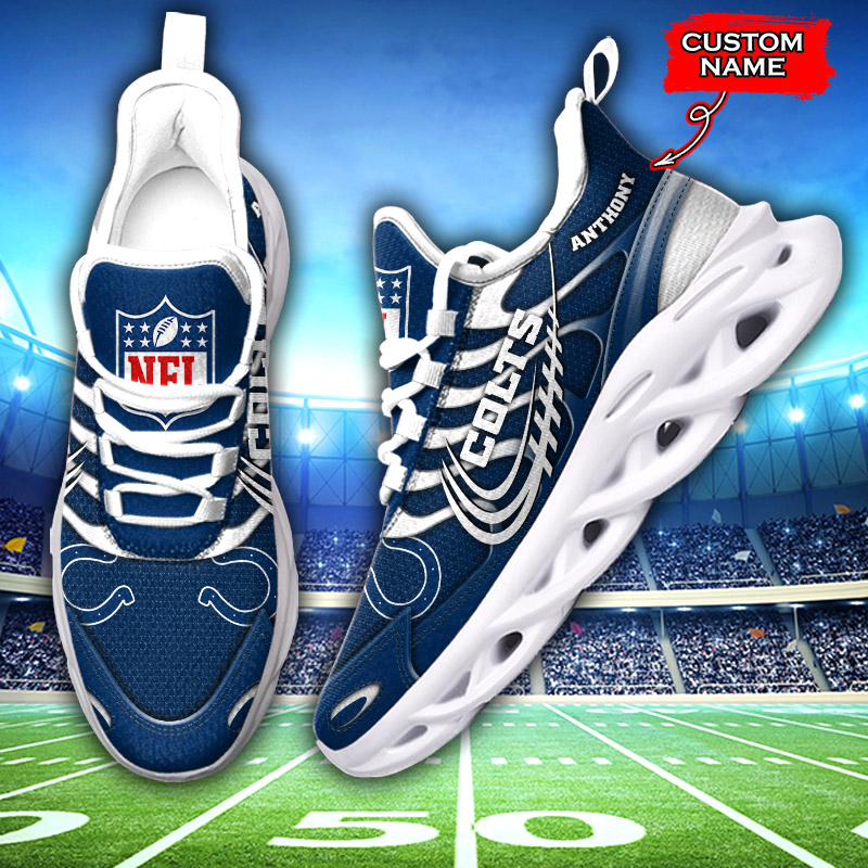 Indianapolis Colts NFL Max Soul Shoes Sneakers For Men And Women Calebmatthewhans