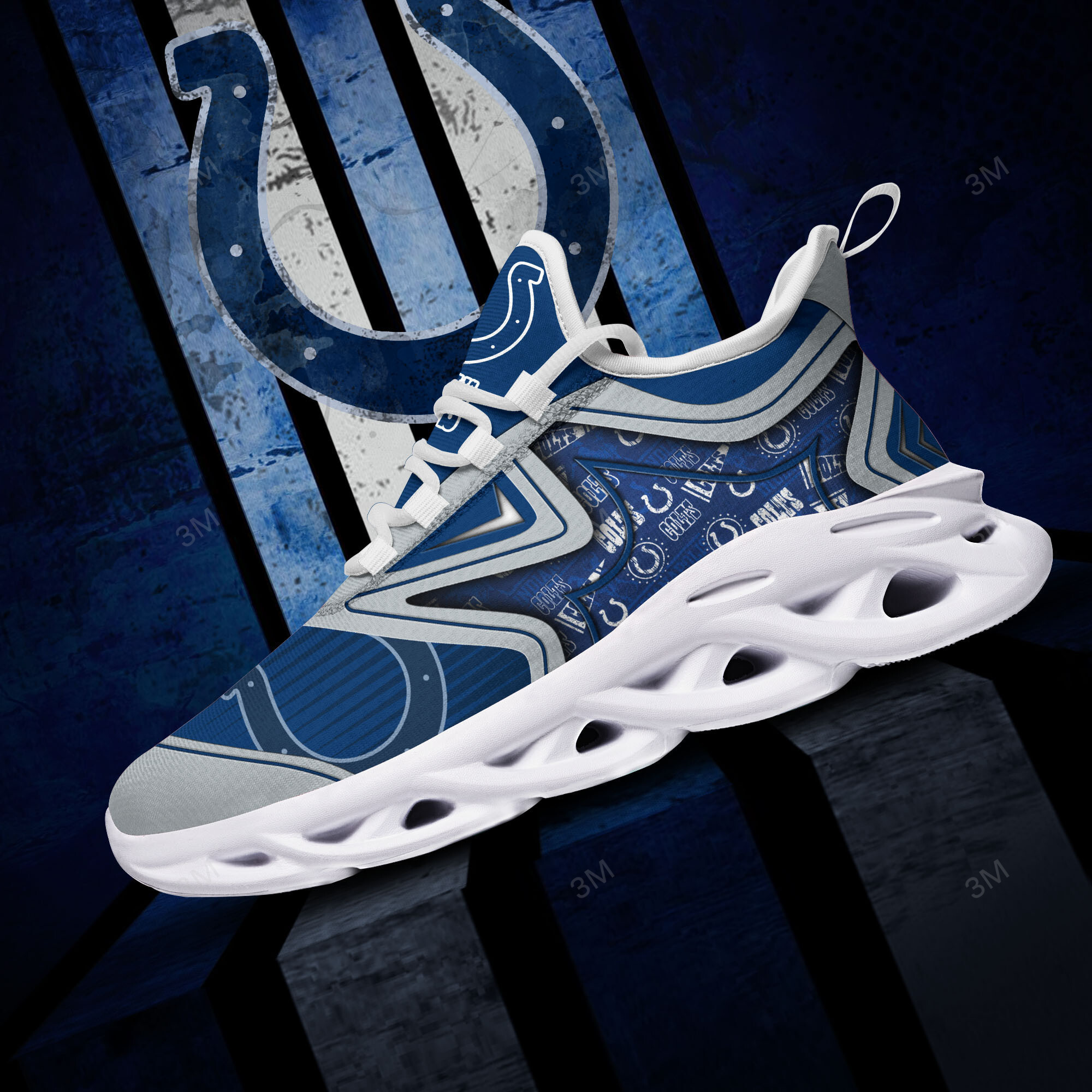 Indianapolis Colts NFL Max Soul Shoes Sneakers For Men And Women Calebmatthewhans