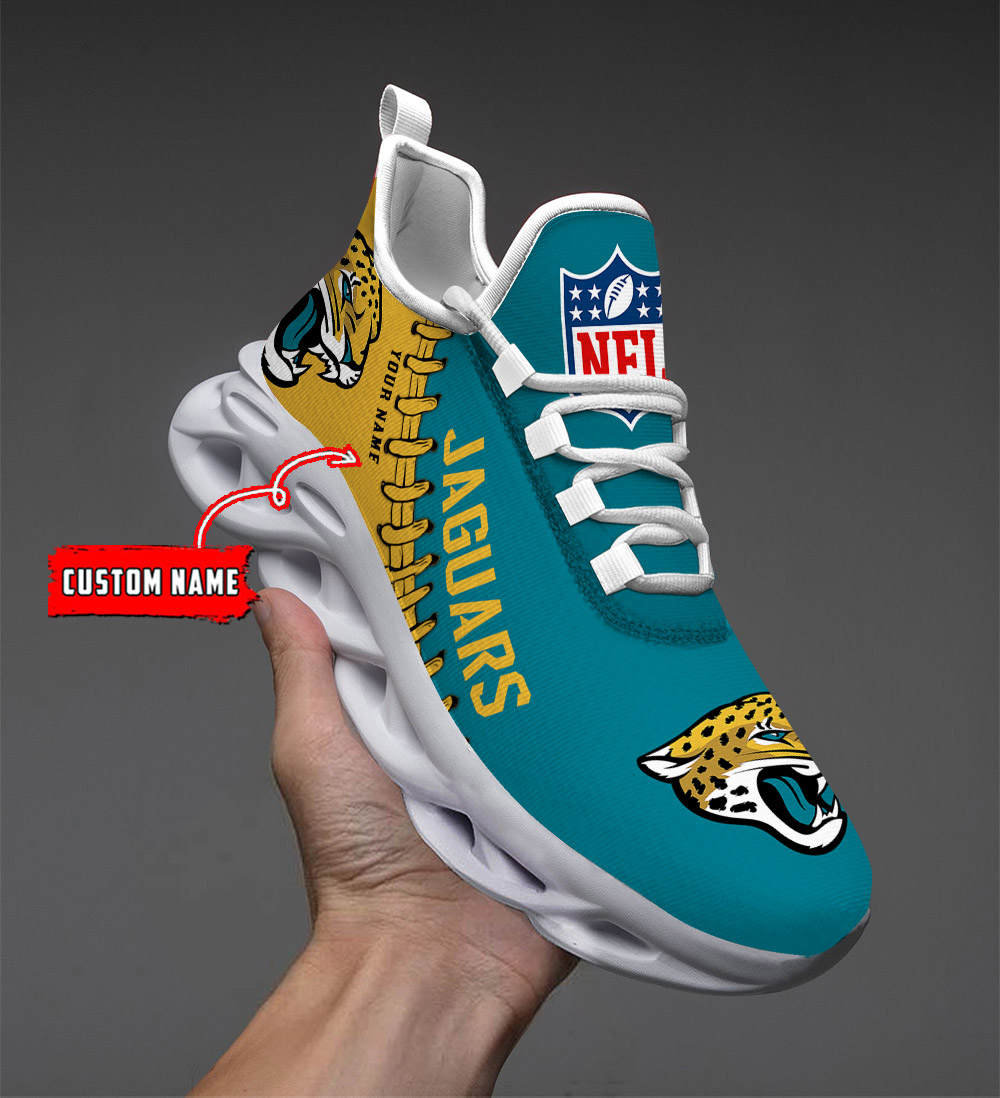 Jacksonville Jaguars NFL Max Soul Shoes Sneakers For Men And Women Calebmatthewhans
