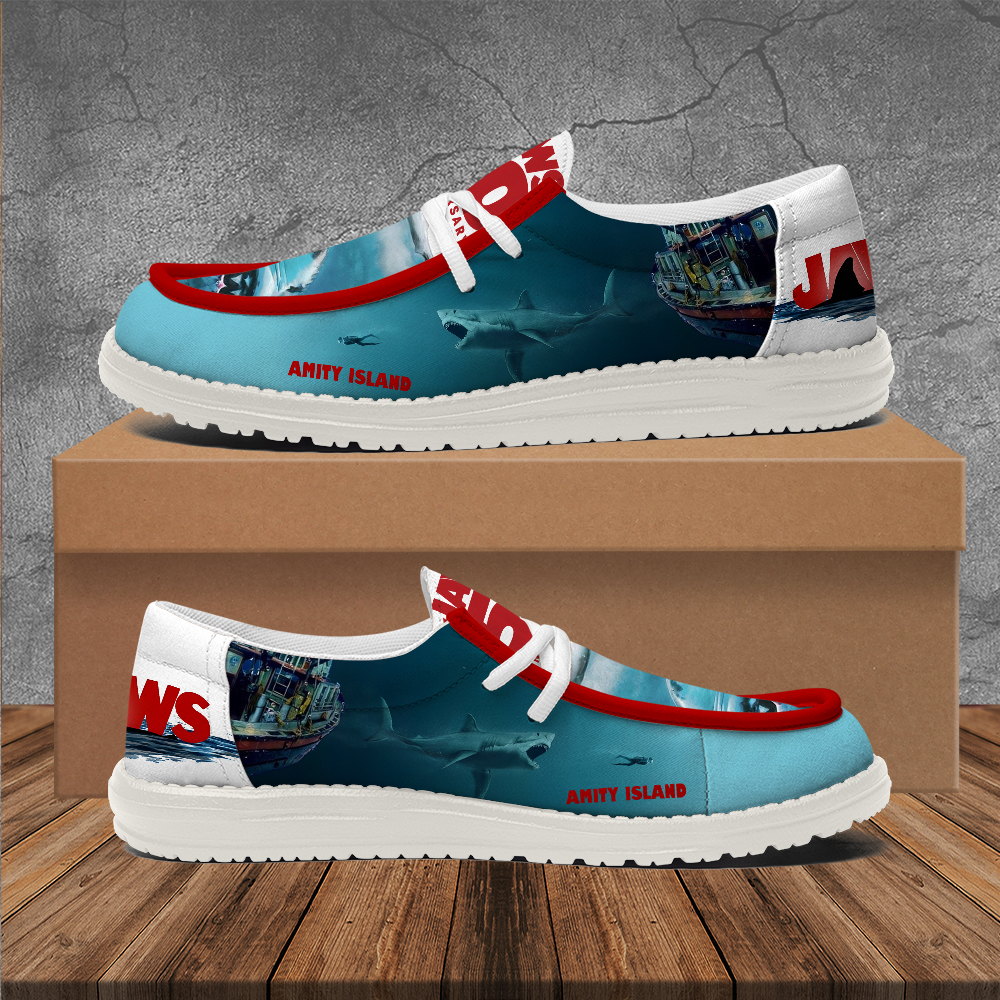 Jaws Hey Dude Shoes For Men And Women Calebmatthewhans