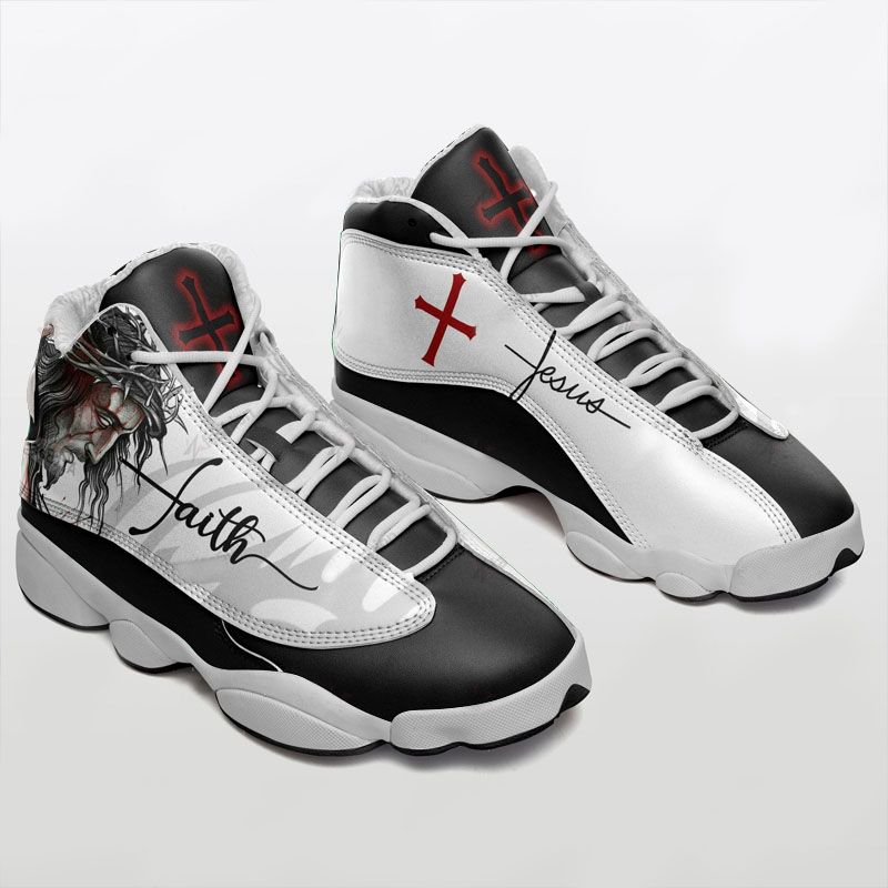 Jesus Faith AJ13 Sneakers Shoes For Men And Women Calebmatthewhans