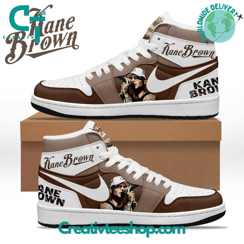 Kane Brown AJ1 High Sneakers Shoes For Men And Women Calebmatthewhans