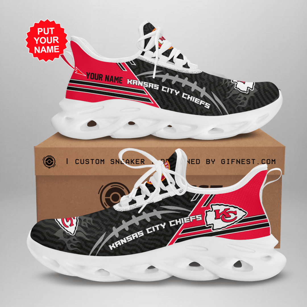 Kansas City Chiefs NFL Max Soul Shoes Sneakers For Men And Women Calebmatthewhans