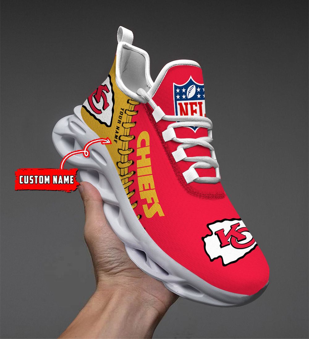 Kansas City Chiefs NFL Max Soul Shoes Sneakers For Men And Women Calebmatthewhans