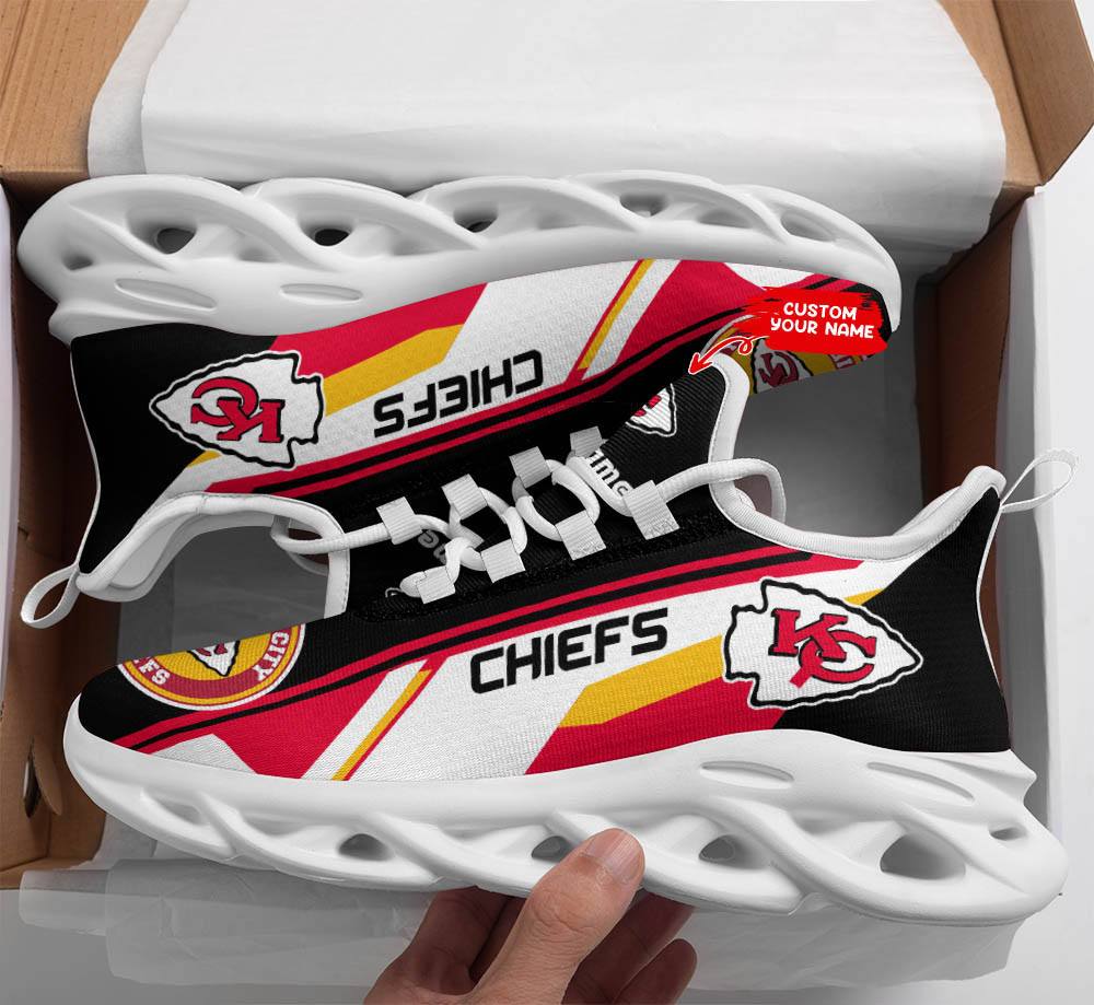 Kansas City Chiefs NFL Max Soul Shoes Sneakers For Men And Women Calebmatthewhans
