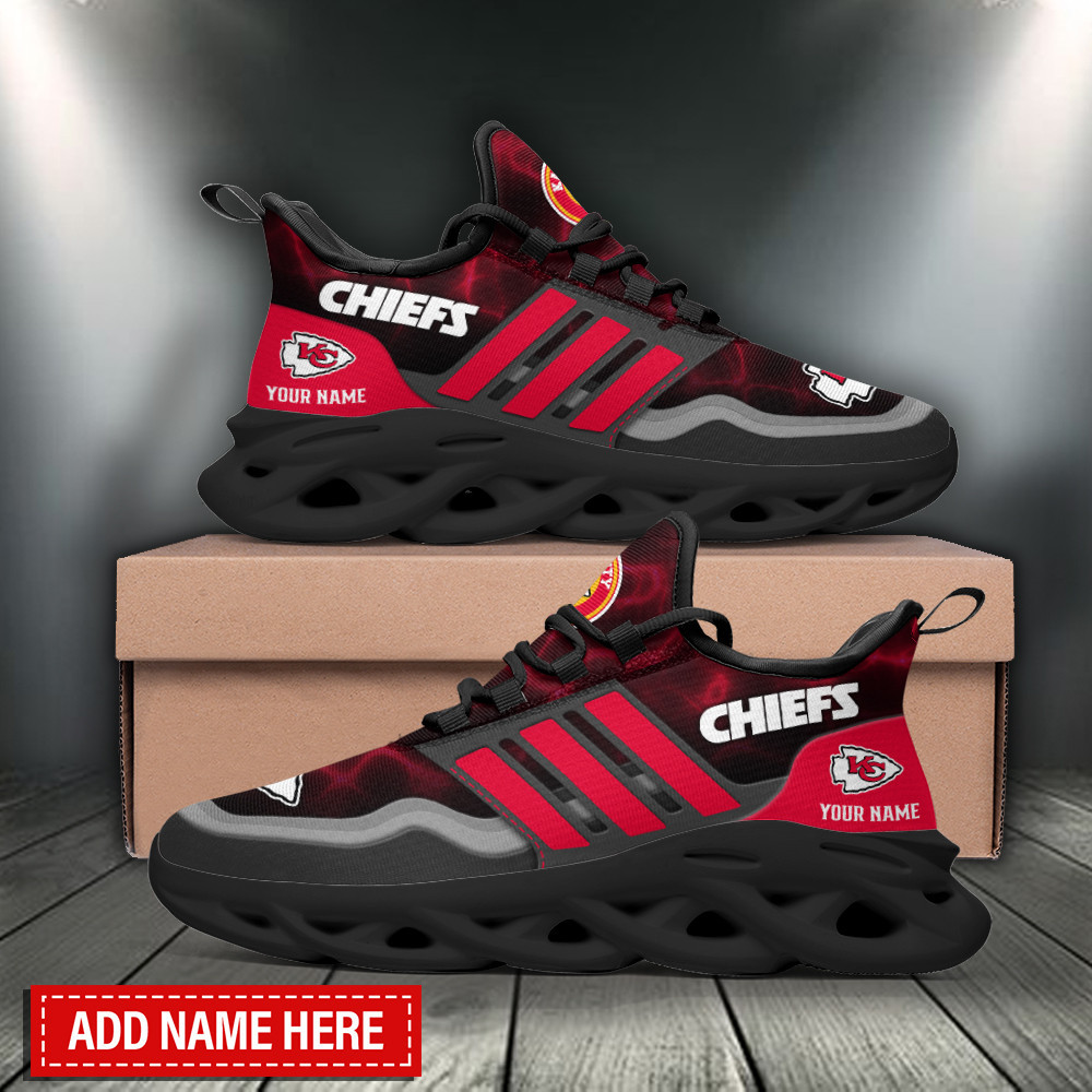 Kansas City Chiefs NFL Max Soul Shoes Sneakers For Men And Women Calebmatthewhans