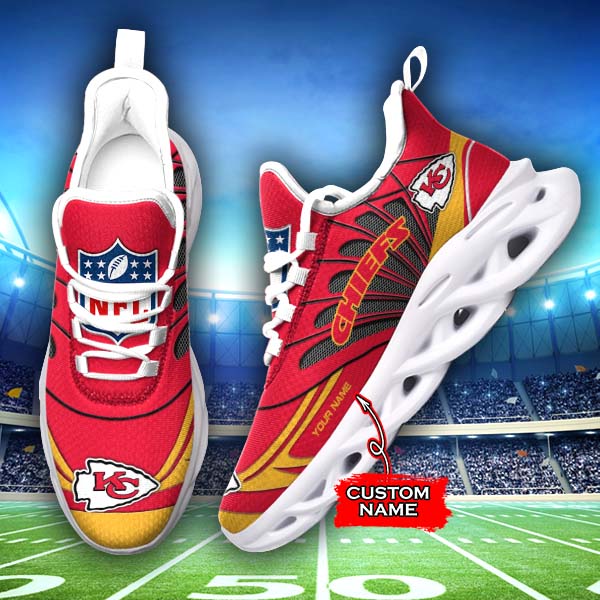 Kansas City Chiefs NFL Max Soul Shoes Sneakers For Men And Women Calebmatthewhans