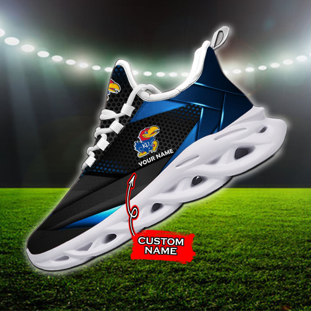 Kansas Jayhawks NCAA Max Soul Shoes Sneakers For Men And Women Calebmatthewhans