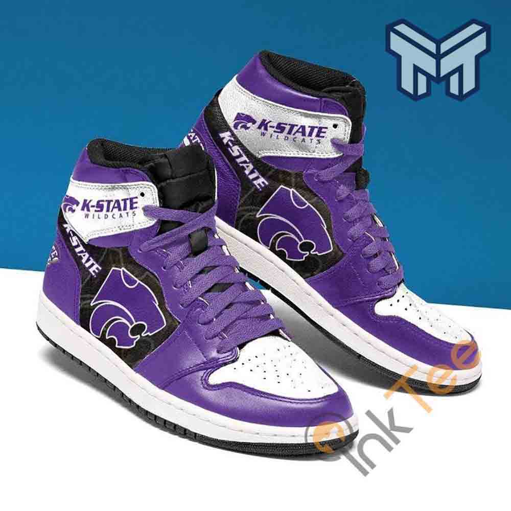 Kansas State Wildcats AJ1 High Sneakers Shoes For Men And Women Calebmatthewhans