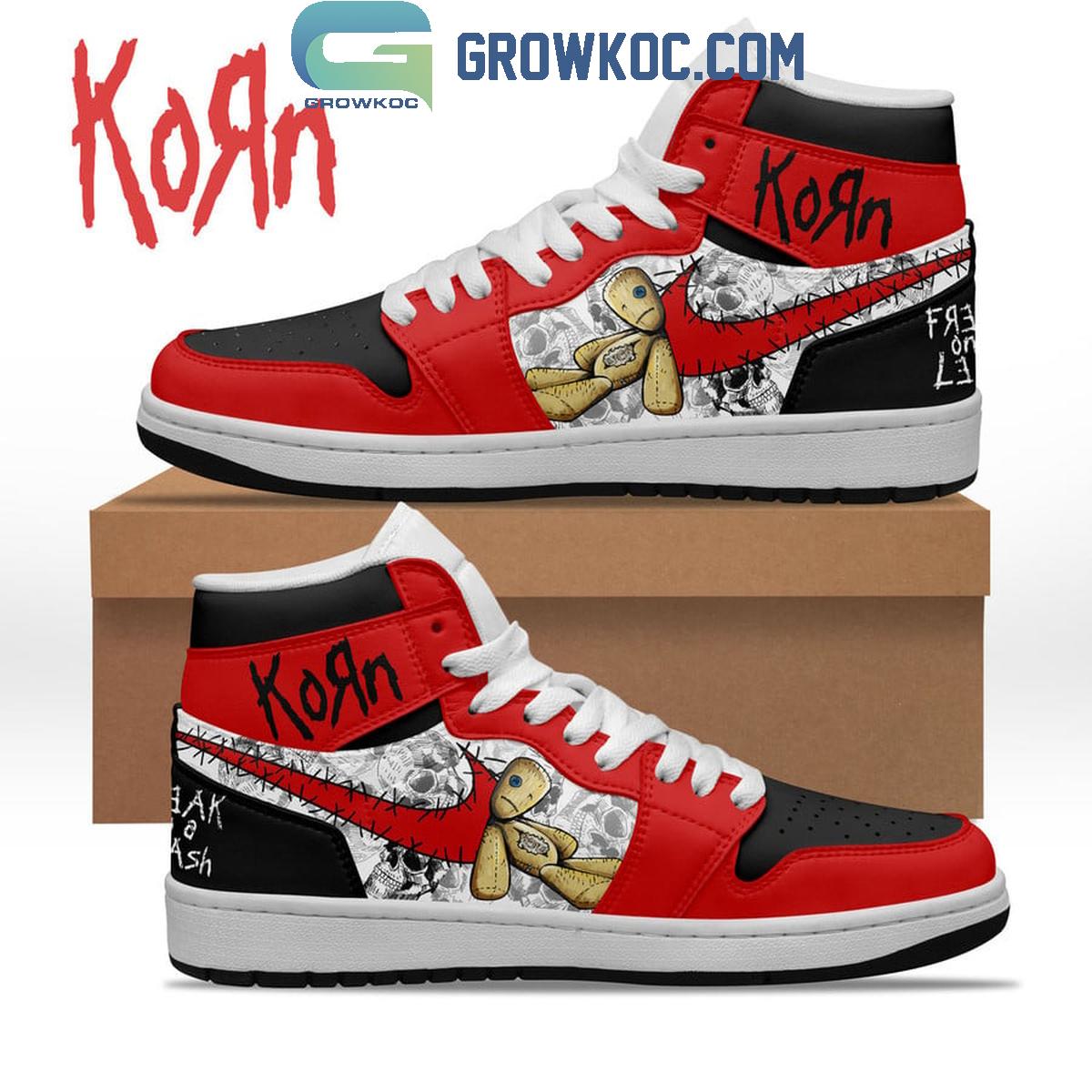 Korn AJ1 High Sneakers Shoes For Men And Women Calebmatthewhans