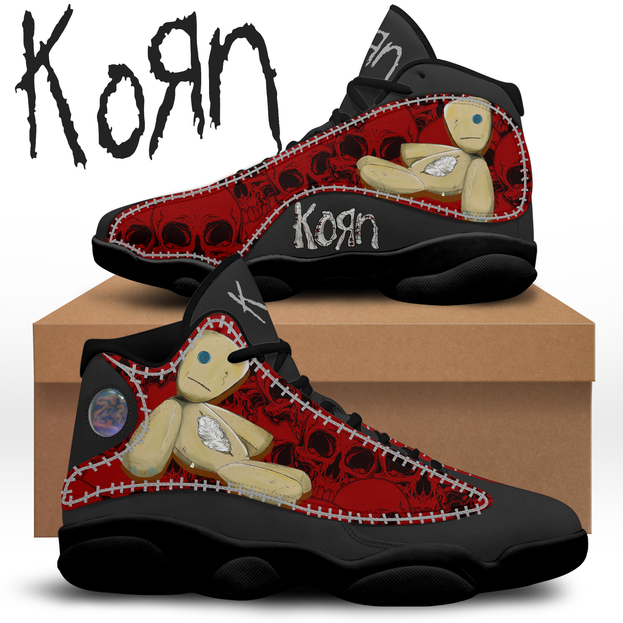 Korn AJ13 Sneakers Shoes For Men And Women Calebmatthewhans