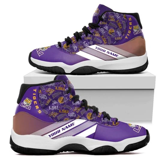 LSU Tigers AJ13 Sneakers Shoes For Men And Women Calebmatthewhans