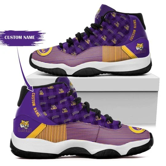 LSU Tigers AJ13 Sneakers Shoes For Men And Women Calebmatthewhans