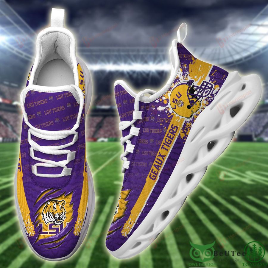 LSU Tigers Max Soul Shoes Sneakers For Men And Women Calebmatthewhans