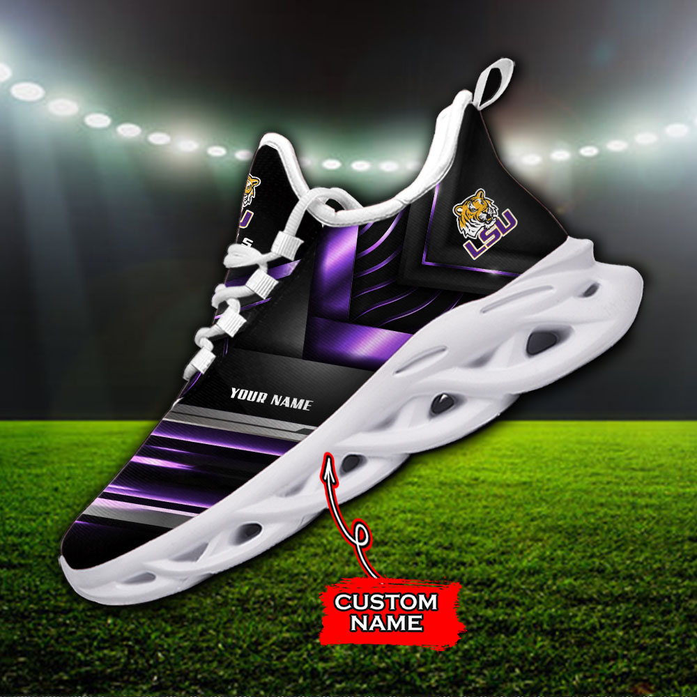 LSU Tigers NCAA Max Soul Shoes Sneakers For Men And Women Calebmatthewhans