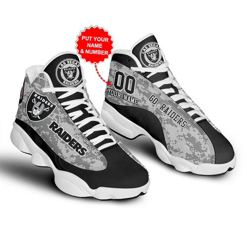 Las Vegas Raiders AJ13 Sneakers Shoes For Men And Women Calebmatthewhans