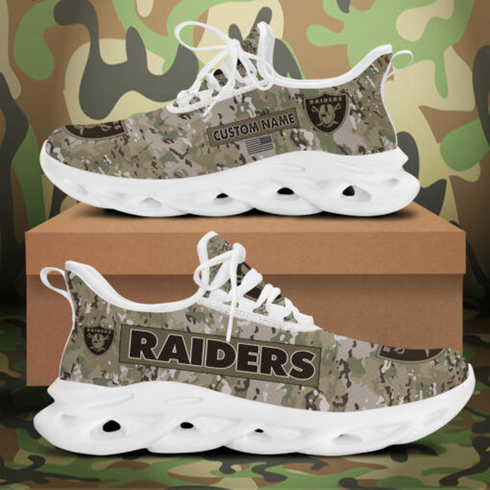 Las Vegas Raiders Max Soul Shoes Sneakers For Men And Women Calebmatthewhans