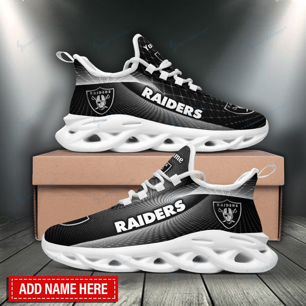 Las Vegas Raiders Max Soul Shoes Sneakers For Men And Women Calebmatthewhans