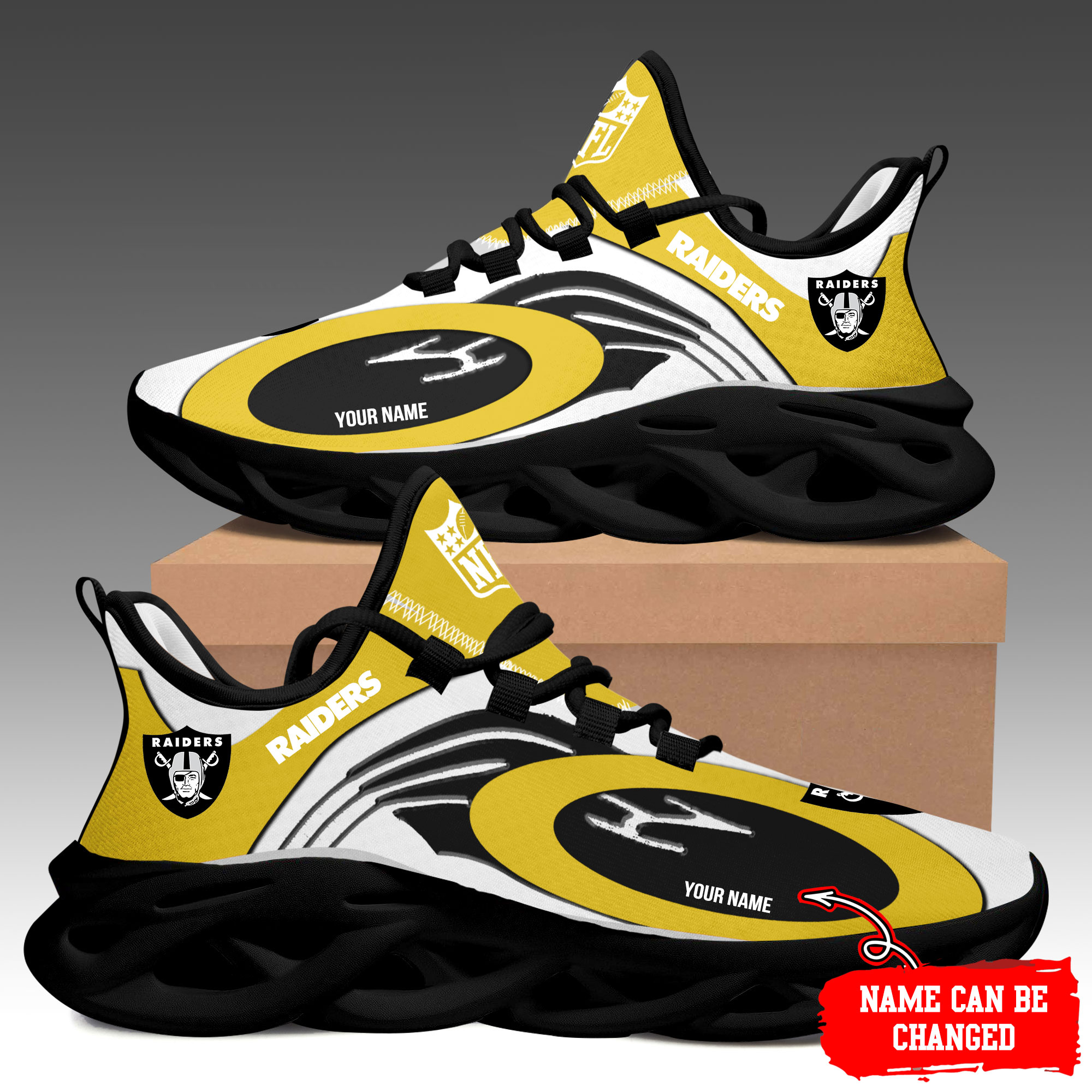 Las Vegas Raiders Max Soul Shoes Sneakers For Men And Women Calebmatthewhans