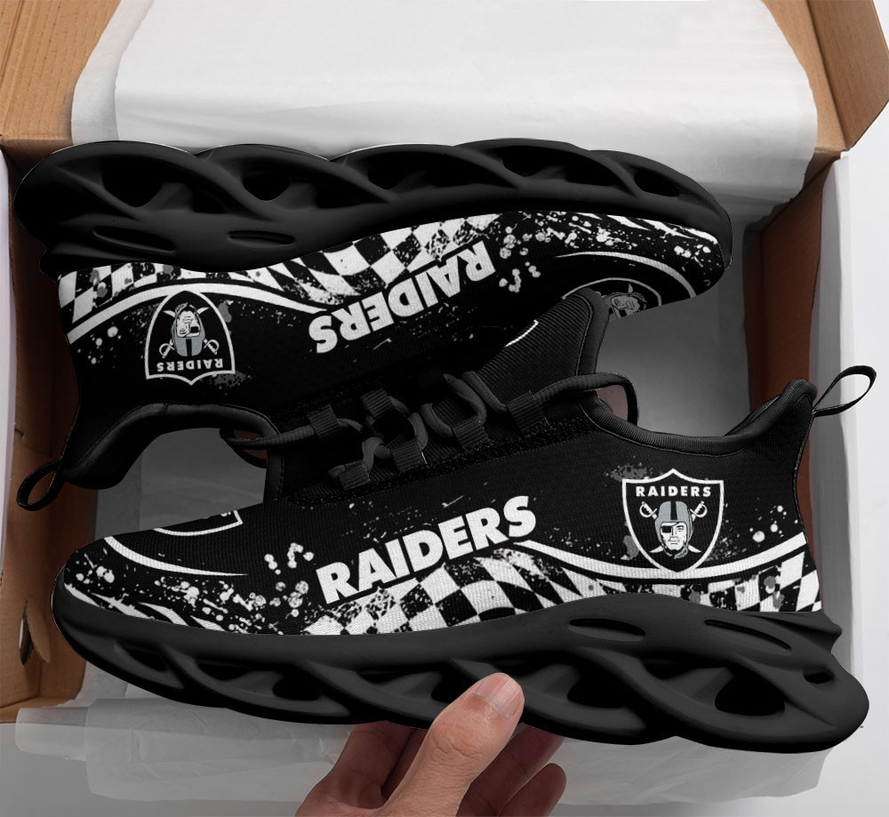 Las Vegas Raiders Max Soul Shoes Sneakers For Men And Women Calebmatthewhans