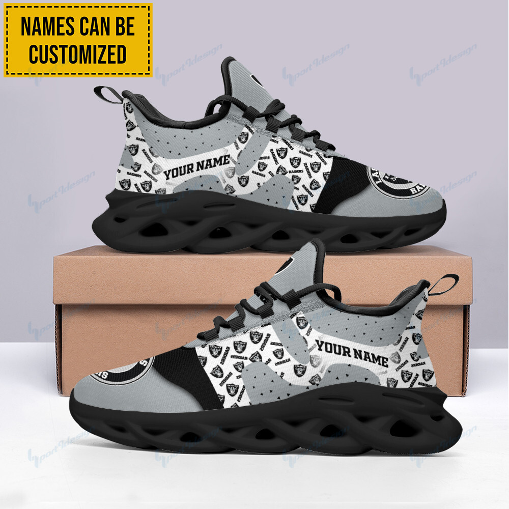 Las Vegas Raiders Max Soul Shoes Sneakers For Men And Women Calebmatthewhans