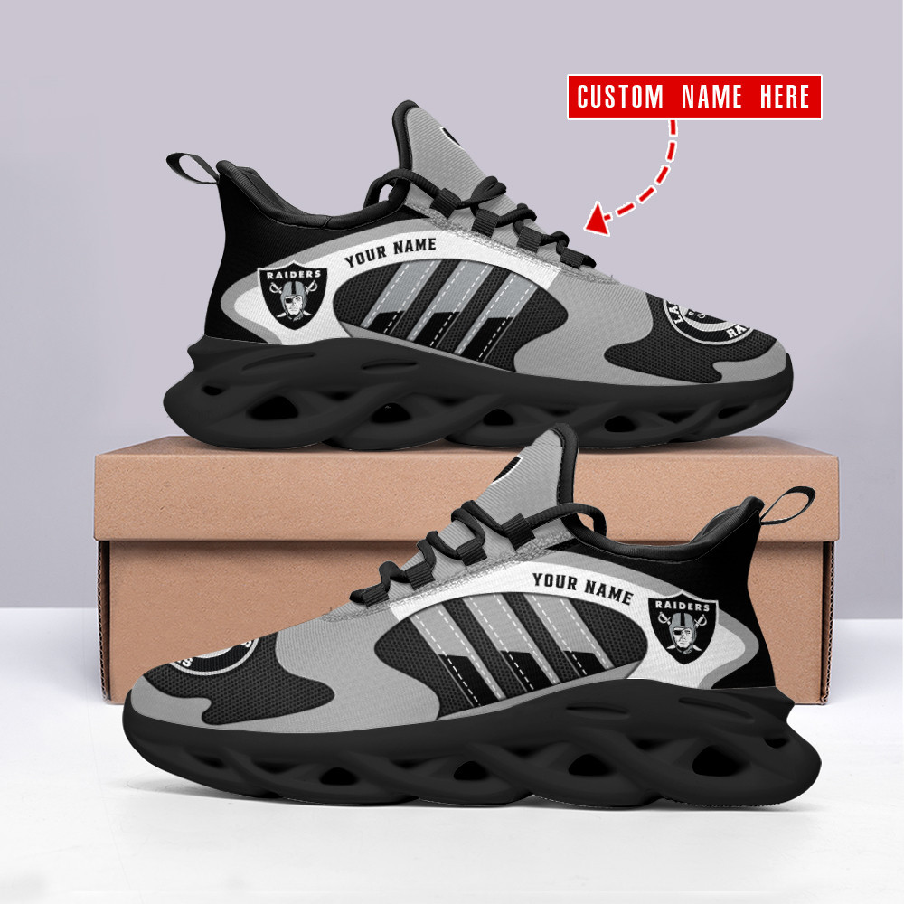 Las Vegas Raiders Max Soul Shoes Sneakers For Men And Women Calebmatthewhans