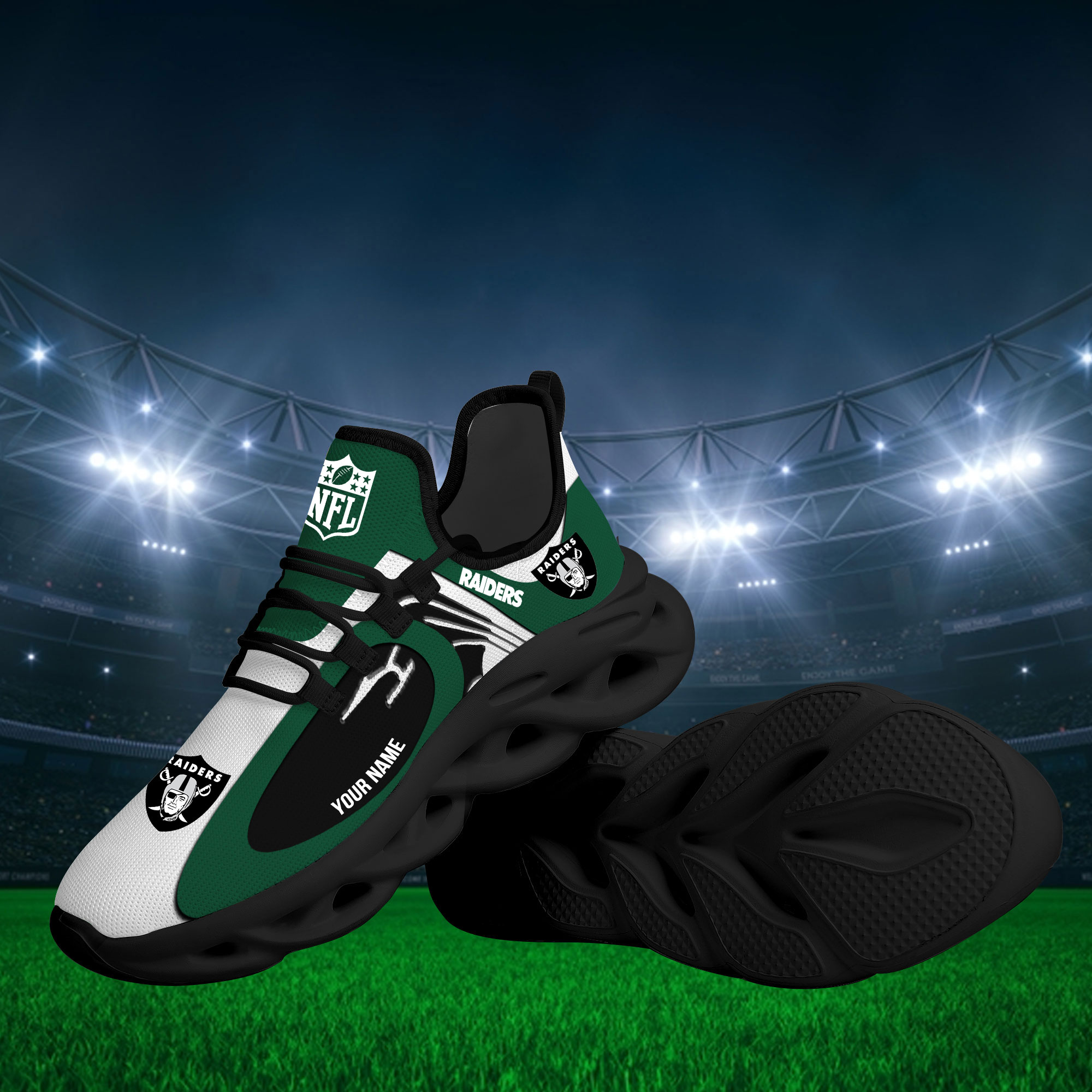 Las Vegas Raiders Max Soul Shoes Sneakers For Men And Women Calebmatthewhans