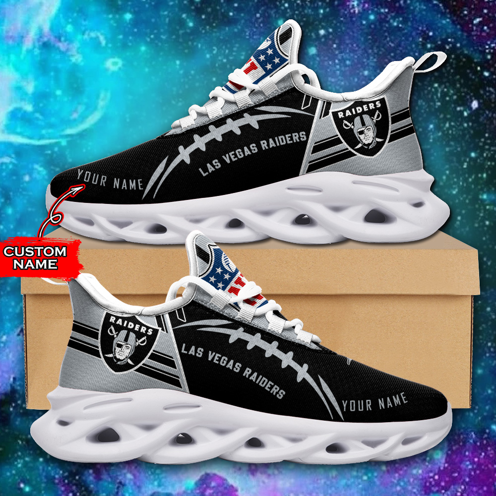 Las Vegas Raiders Max Soul Shoes Sneakers For Men And Women Calebmatthewhans
