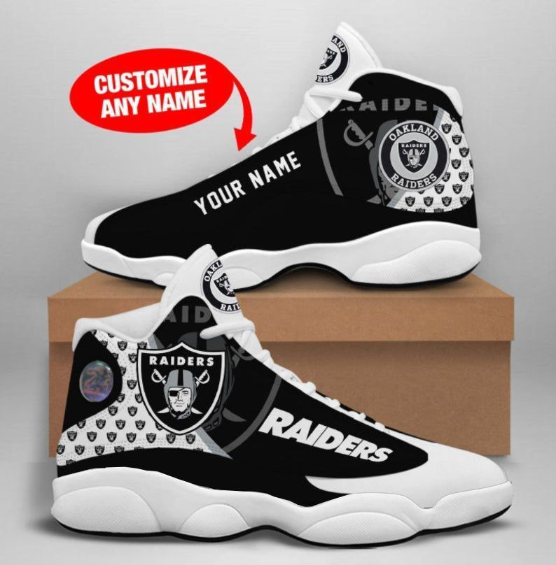 Las Vegas Raiders NFL AJ13 Sneakers Shoes For Men And Women Calebmatthewhans