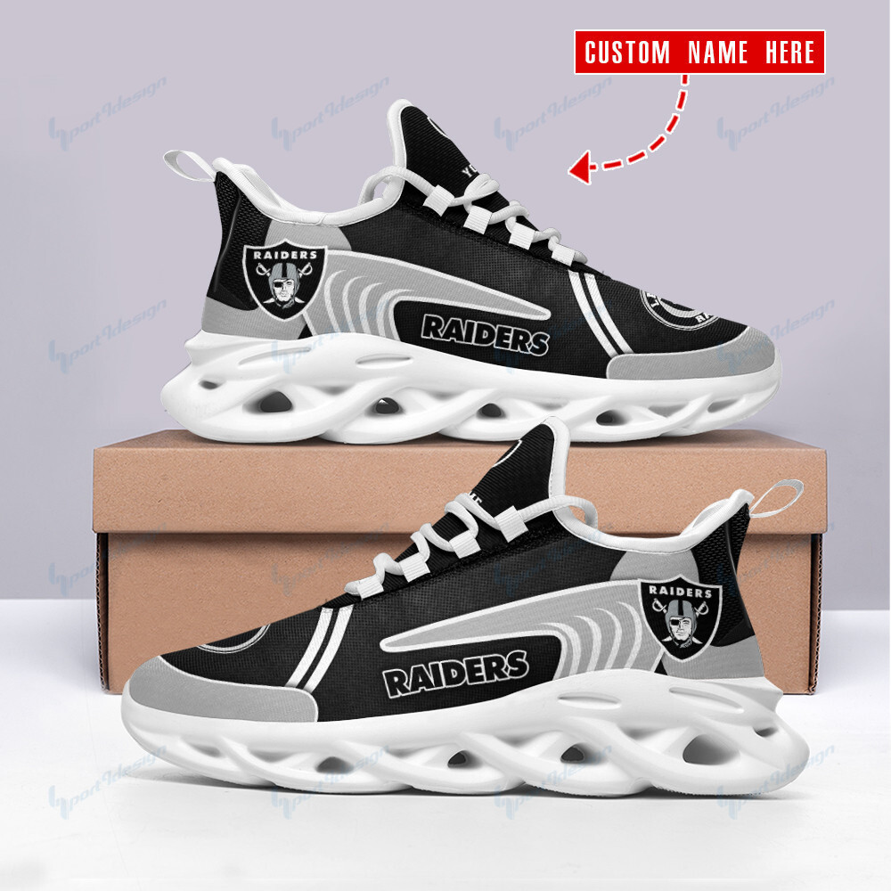 Las Vegas Raiders NFL Max Soul Shoes Sneakers For Men And Women Calebmatthewhans