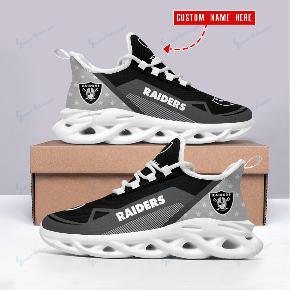 Las Vegas Raiders NFL Max Soul Shoes Sneakers For Men And Women Calebmatthewhans