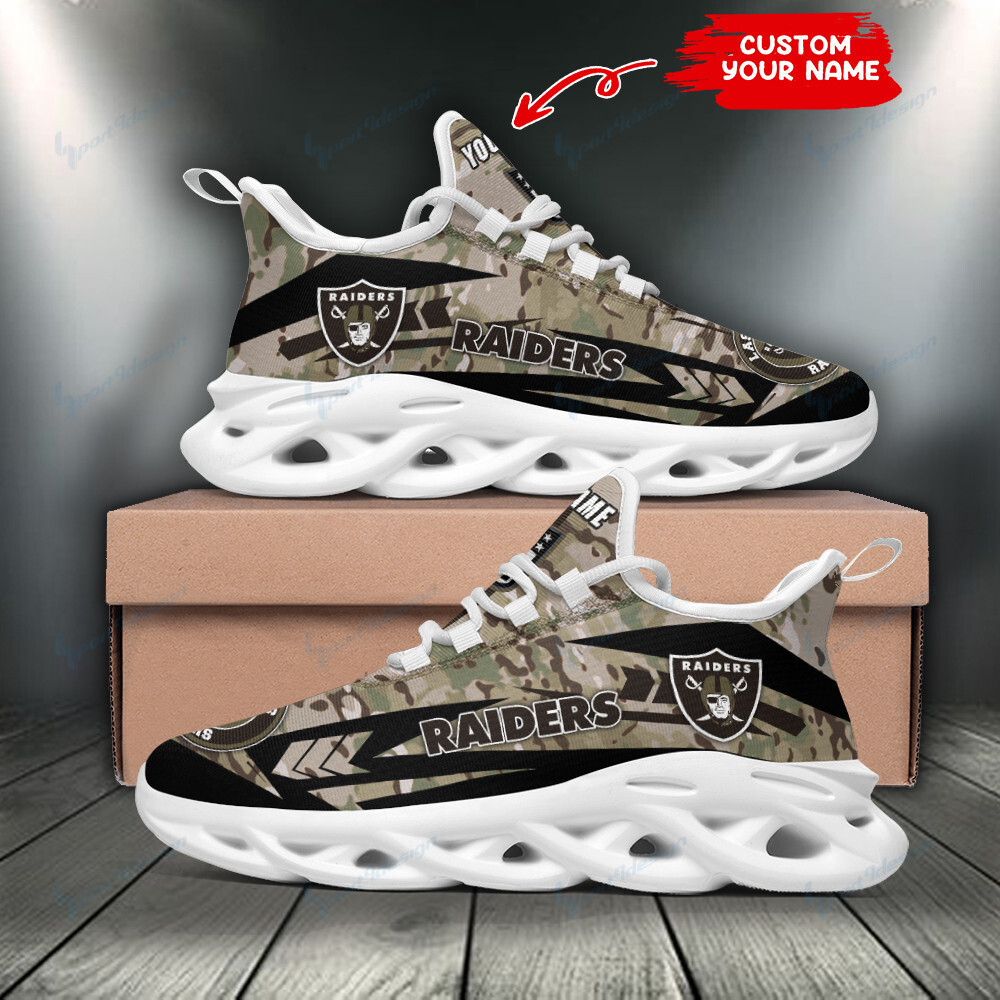 Las Vegas Raiders NFL Max Soul Shoes Sneakers For Men And Women Calebmatthewhans