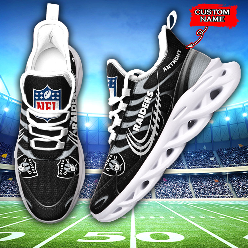 Las Vegas Raiders NFL Max Soul Shoes Sneakers For Men And Women Calebmatthewhans