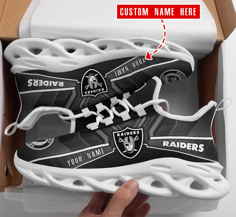 Las Vegas Raiders NFL Max Soul Shoes Sneakers For Men And Women Calebmatthewhans
