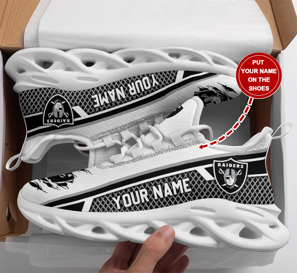 Las Vegas Raiders NFL Max Soul Shoes Sneakers For Men And Women Calebmatthewhans