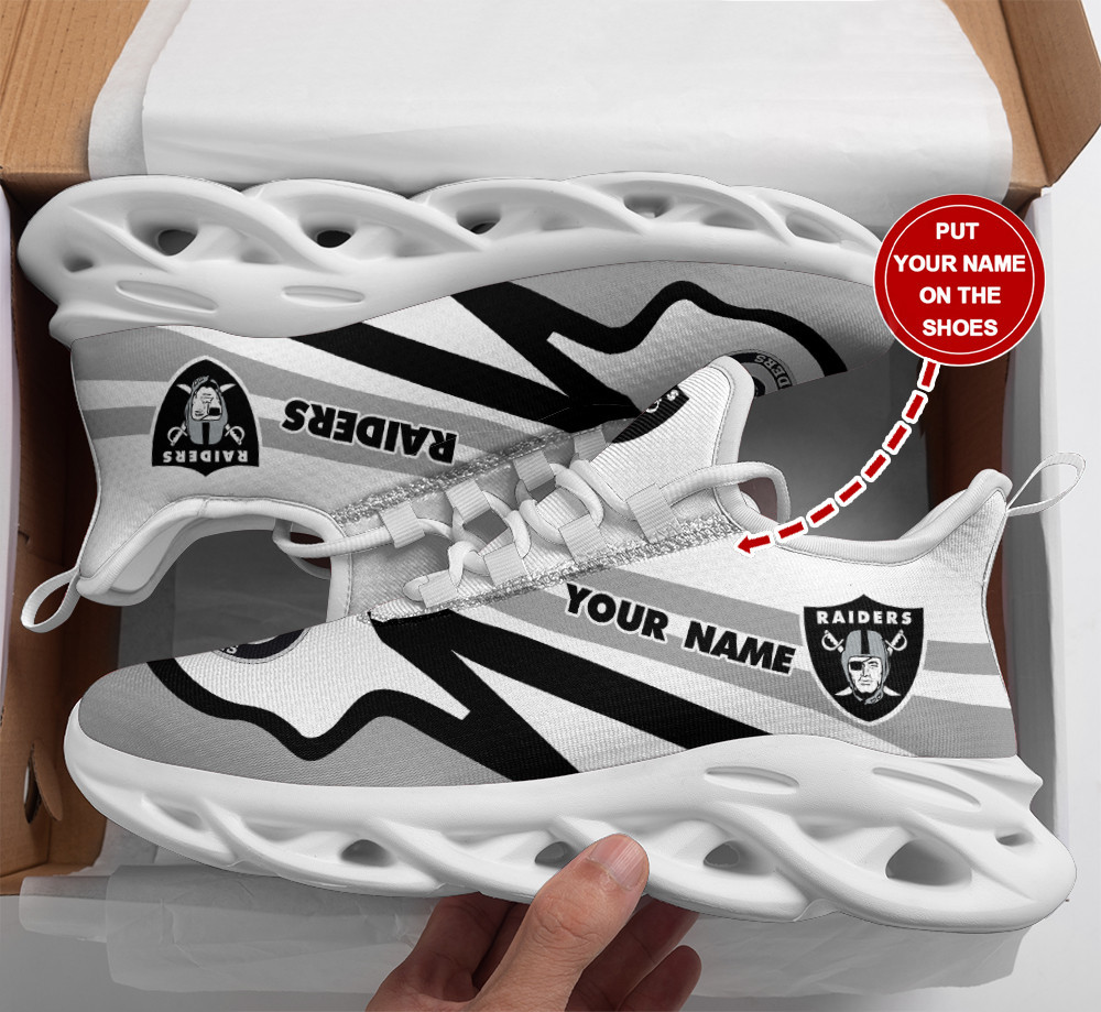 Las Vegas Raiders NFL Max Soul Shoes Sneakers For Men And Women Calebmatthewhans