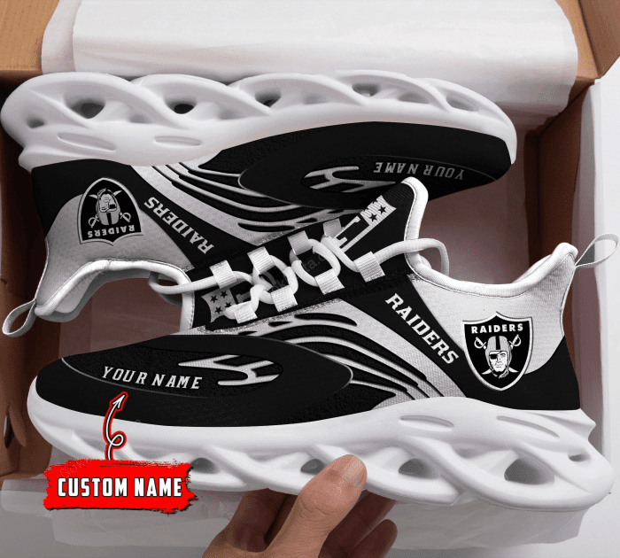 Las Vegas Raiders NFL Max Soul Shoes Sneakers For Men And Women Calebmatthewhans