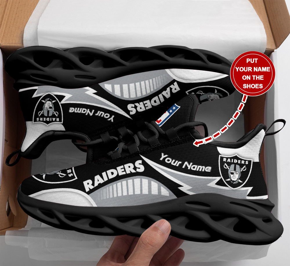 Las Vegas Raiders NFL Max Soul Shoes Sneakers For Men And Women Calebmatthewhans