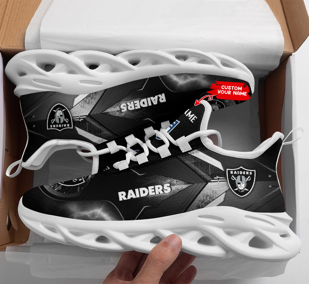 Las Vegas Raiders NFL Max Soul Shoes Sneakers For Men And Women Calebmatthewhans
