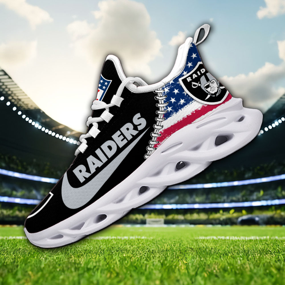 Las Vegas Raiders NFL Max Soul Shoes Sneakers For Men And Women Calebmatthewhans