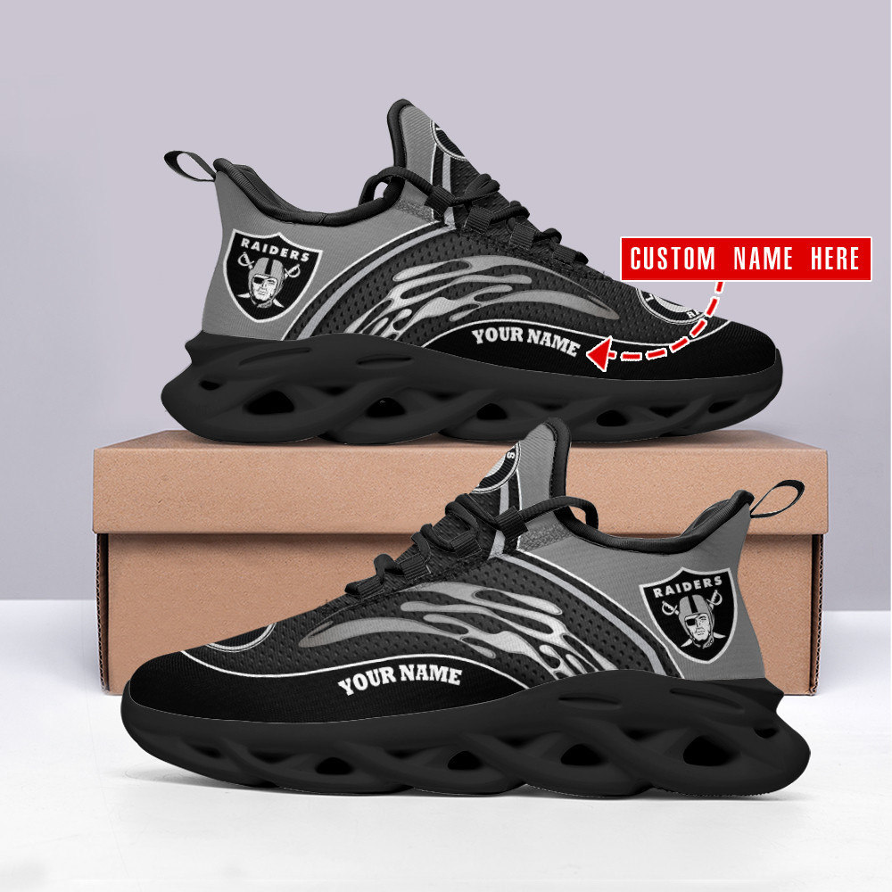 Las Vegas Raiders NFL Max Soul Shoes Sneakers For Men And Women Calebmatthewhans