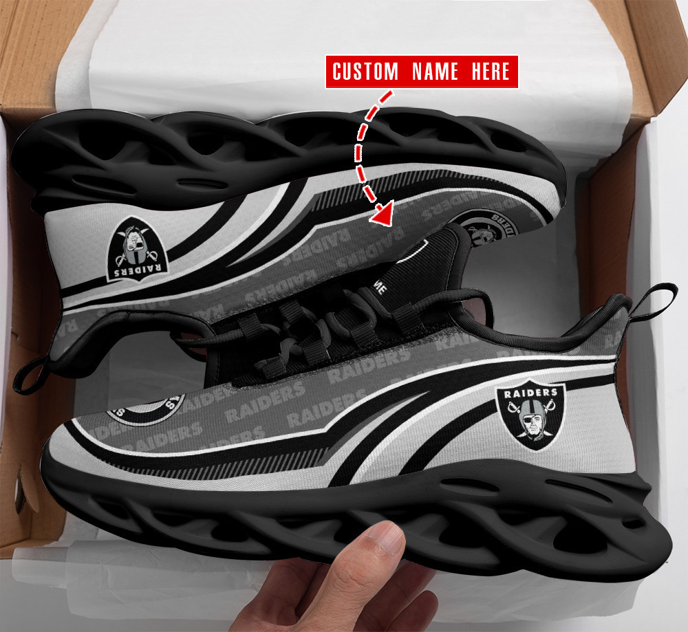 Las Vegas Raiders NFL Max Soul Shoes Sneakers For Men And Women Calebmatthewhans