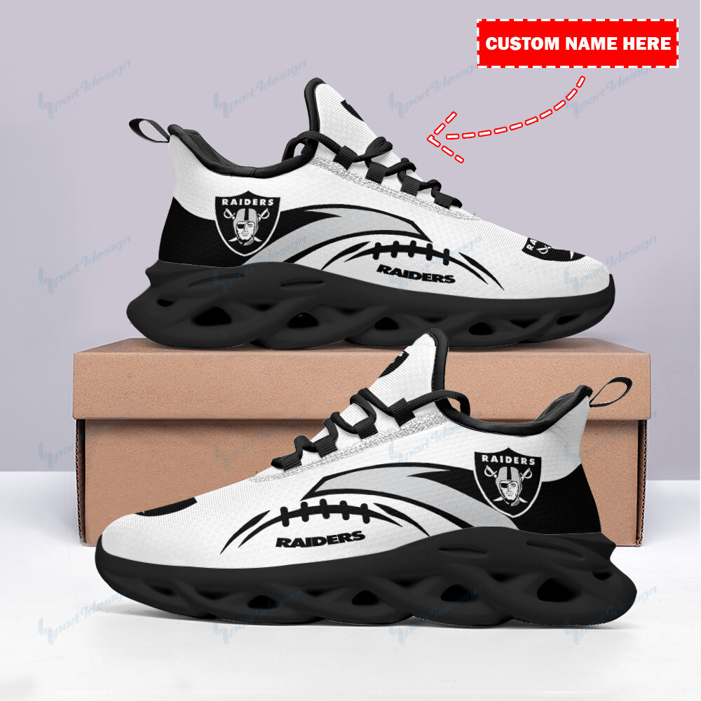 Las Vegas Raiders NFL Max Soul Shoes Sneakers For Men And Women Calebmatthewhans