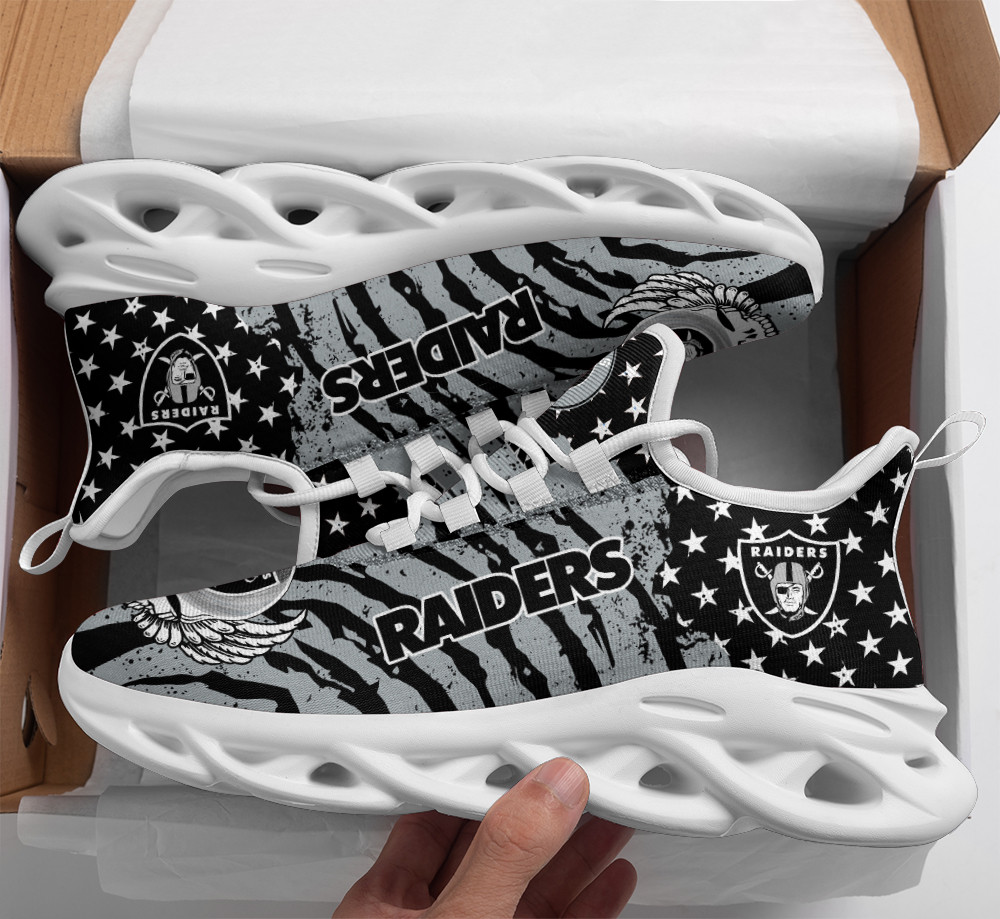 Las Vegas Raiders NFL Max Soul Shoes Sneakers For Men And Women Calebmatthewhans
