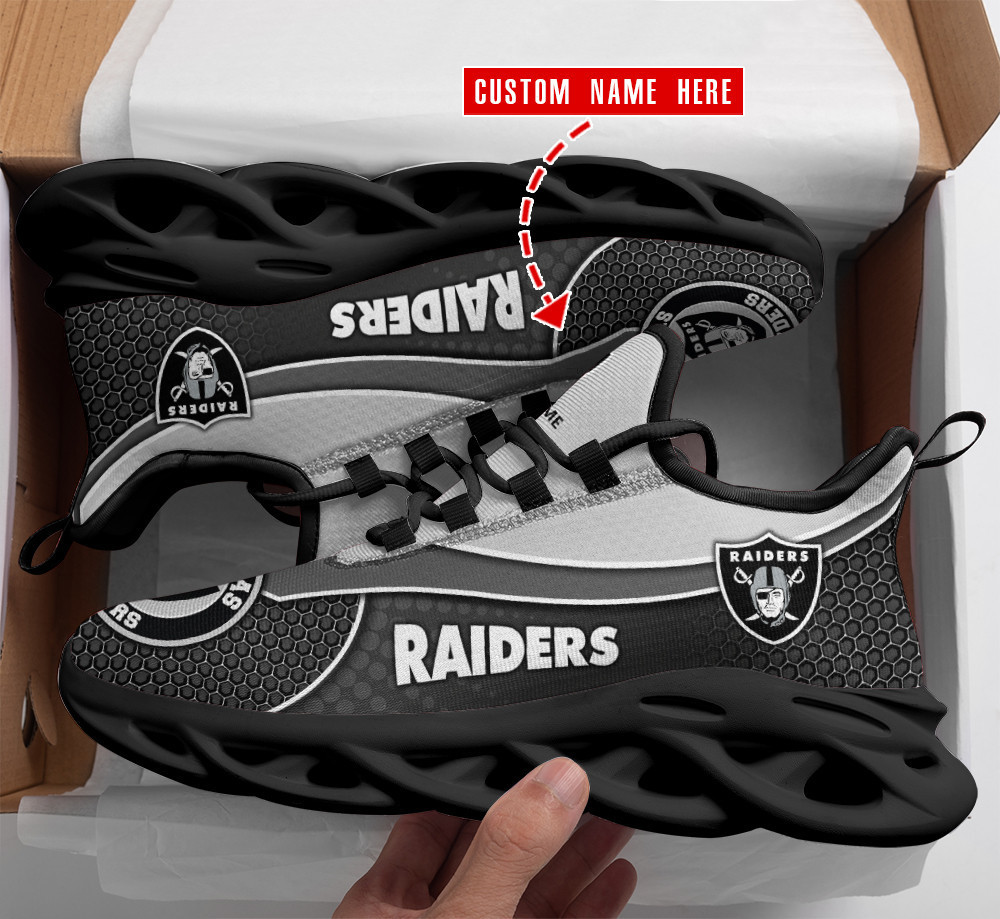 Las Vegas Raiders NFL Max Soul Shoes Sneakers For Men And Women Calebmatthewhans