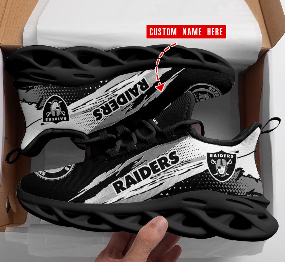 Las Vegas Raiders NFL Max Soul Shoes Sneakers For Men And Women Calebmatthewhans