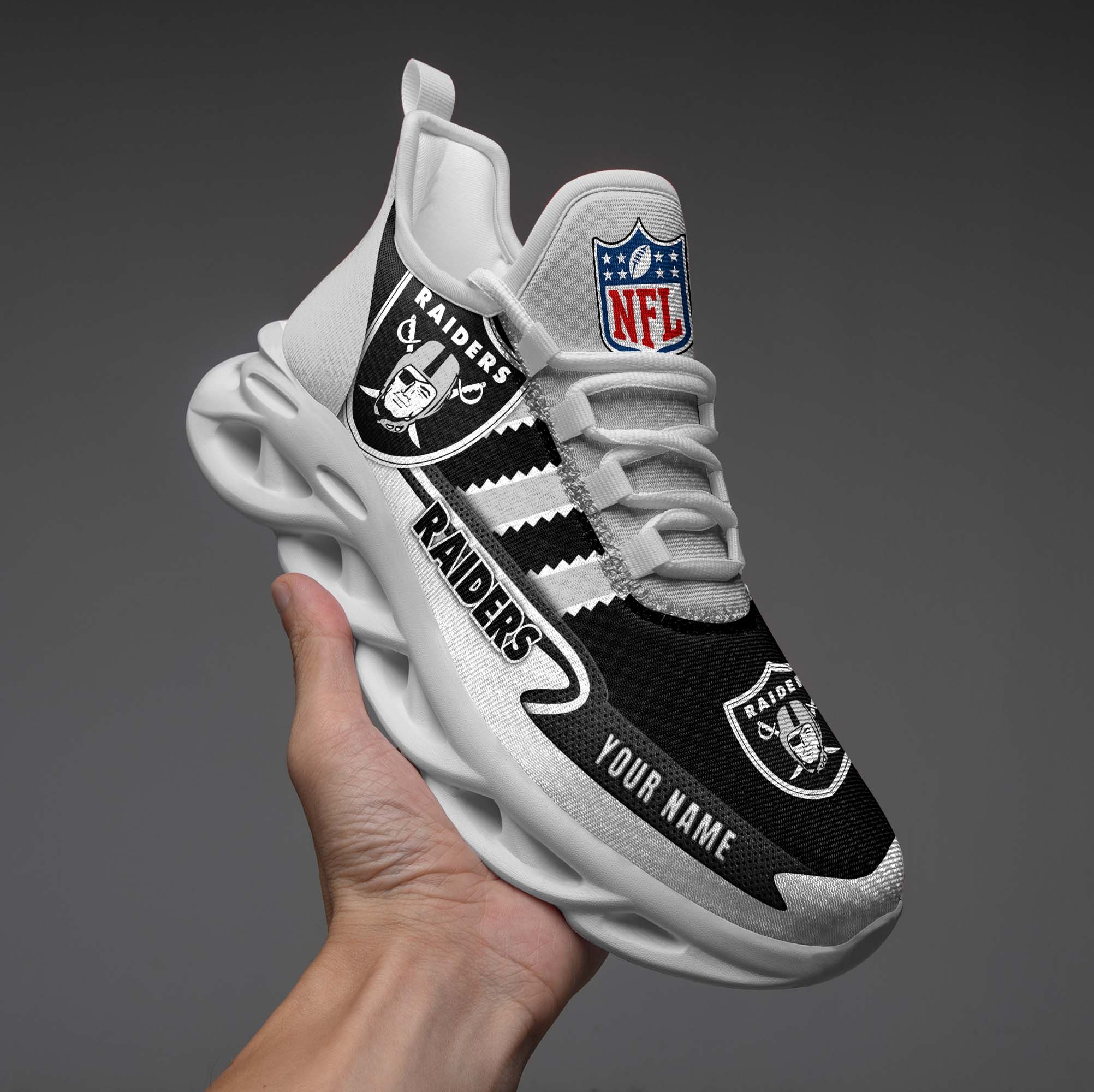 Las Vegas Raiders NFL Max Soul Shoes Sneakers For Men And Women Calebmatthewhans