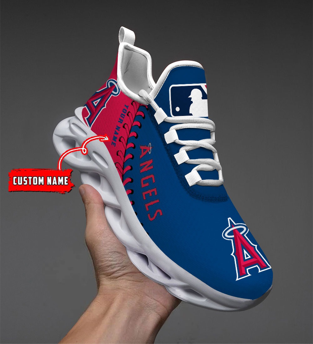 Los Angeles Angels MLB Max Soul Shoes Sneakers For Men And Women Calebmatthewhans