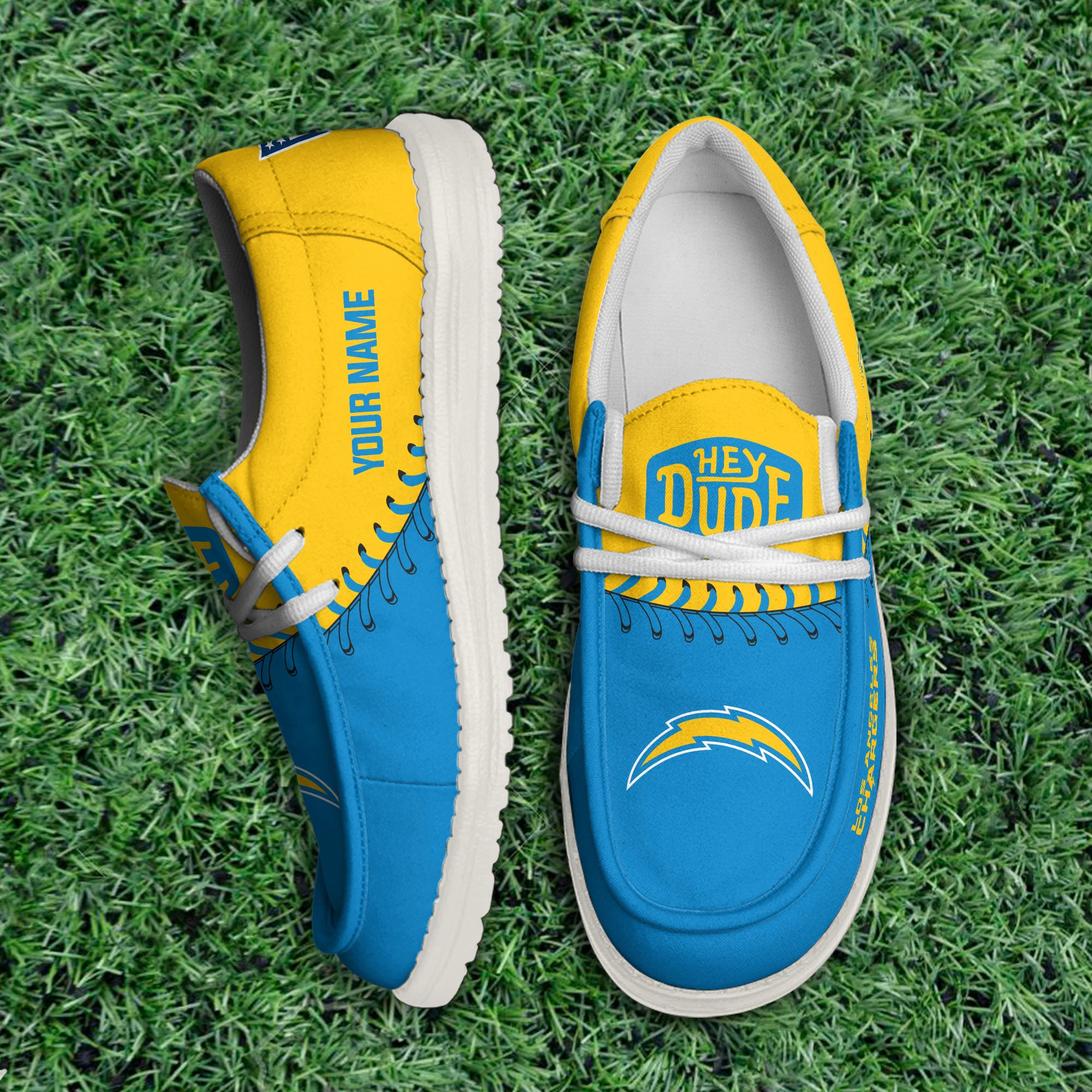Los Angeles Chargers Hey Dude Shoes For Men And Women Calebmatthewhans